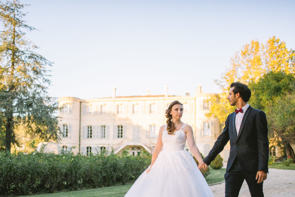 photographe de mariage au Château d'Estoublon