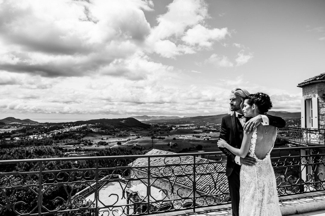 photographe de mariage au Château des Costes Le Castellet