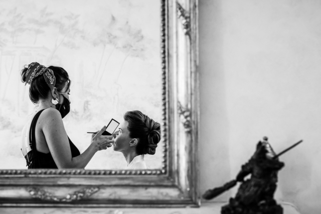 Maquillage de la mariée pour son mariage à Marseille
