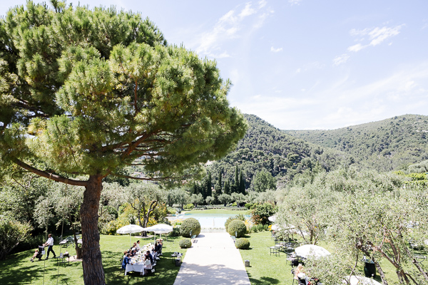 Photo du déjeuner de mariage au Château Spa Saint-Martin