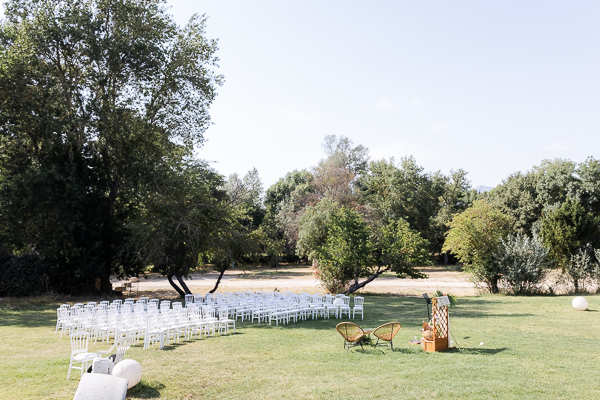 Photo de lieu de cérémonie de mariage au Domaine du Moulin de l'Arc