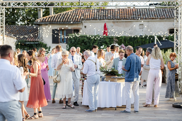 Photographe cocktail mariage au Domaine du Moulin de l'Arc