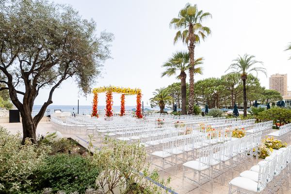 Espace de cérémonie de mariage Méridien Beach Plaza Monaco