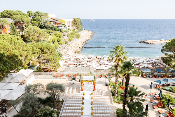 Espace de cérémonie de mariage au Méridien Beach Plaza Monaco